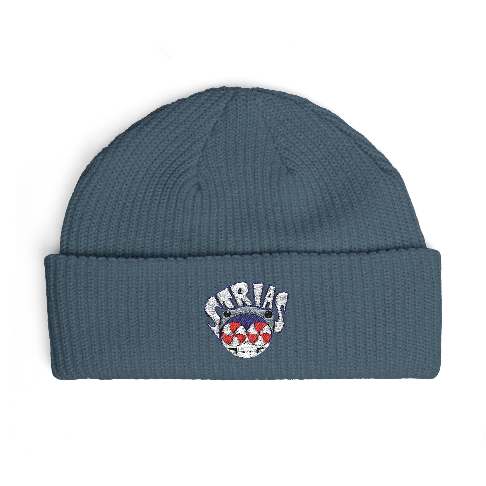 Cuff Beanie Petrol Blue